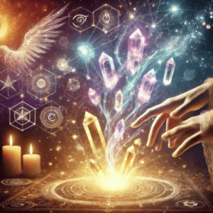 Ethereal Crystals Energy Attunement for spiritual healing, manifestation, and chakra balance without the use of physical stones.